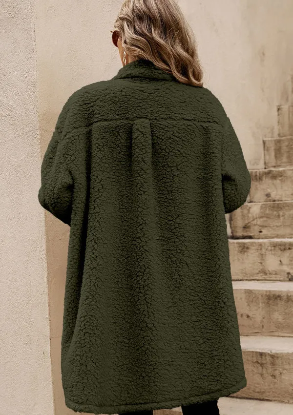 Aspen Longline Teddy Coat