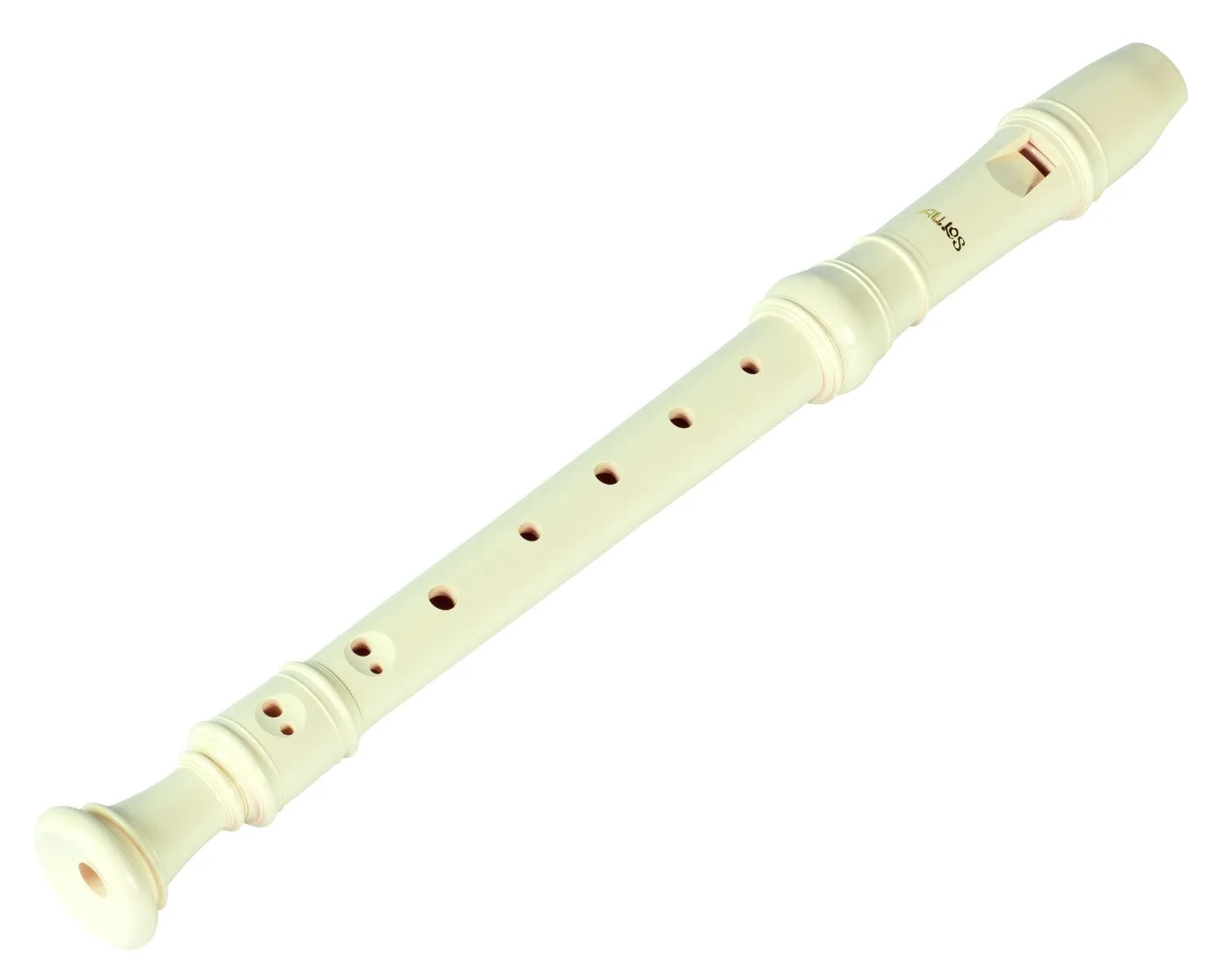 Aulos 303B Ivory Descant Recorder - Elite
