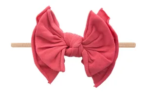 Baby Bling Fruit Punch / Blush FAB-BOW-LOUS Skinny Headband