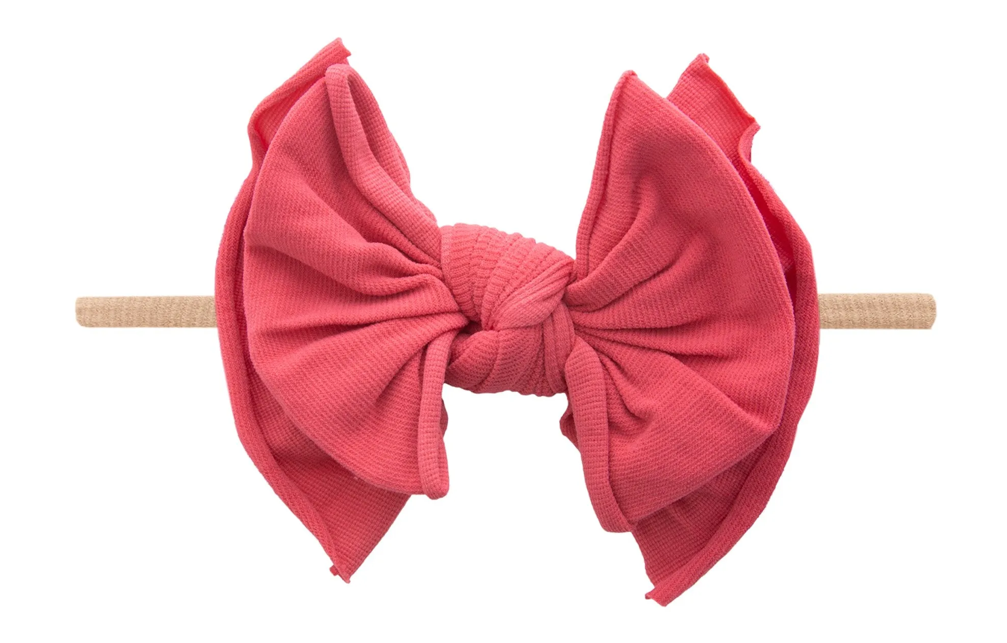 Baby Bling Fruit Punch / Blush FAB-BOW-LOUS Skinny Headband