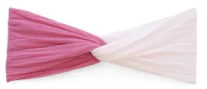Baby Bling Hot Pink/Pink Twist Headband
