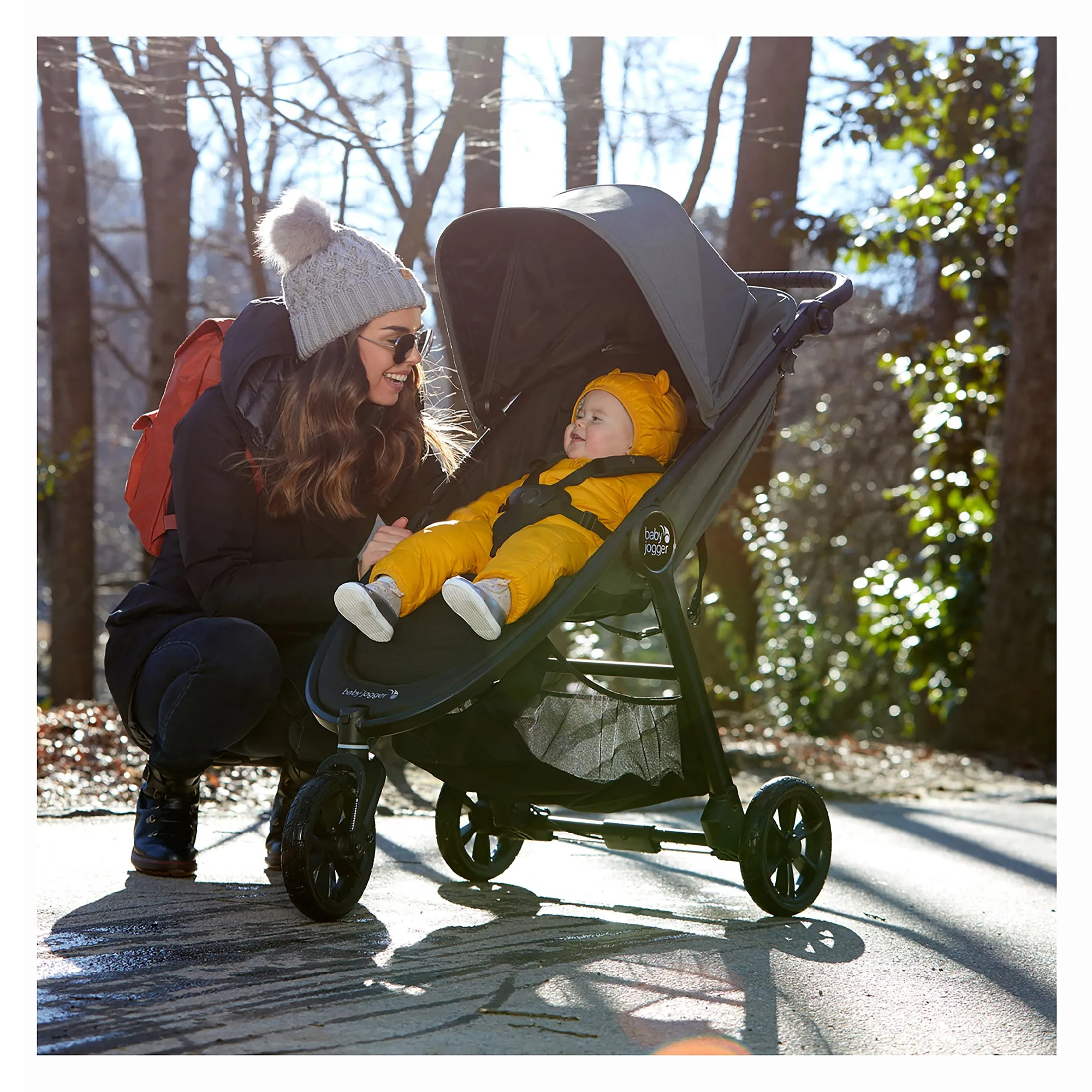 Baby jogger city mini gt2 single foldable stroller, opulent black