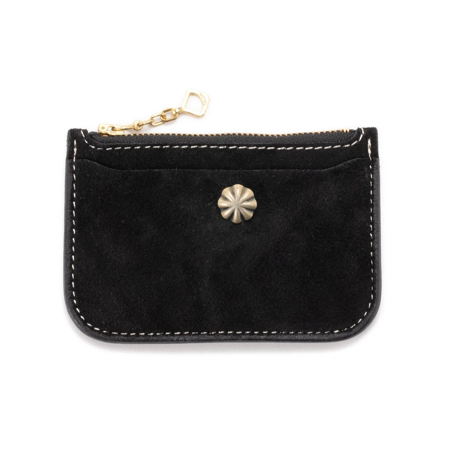 BARNS OUTFITTERS | バーンズ アウトフィッターズ　BUTTON WORKS×BARNS OUTFITTERS SUEDE CARD CASE