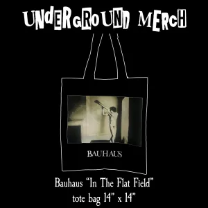 Bauhaus In The Flat Field Black Tote Bag
