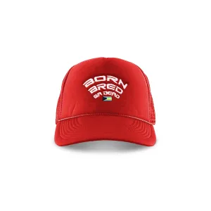 BBGD Logo Trucker Hat - Red