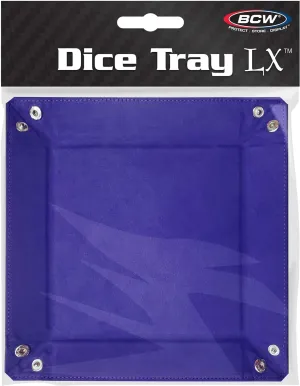 BCW Square Dice Tray – Blue