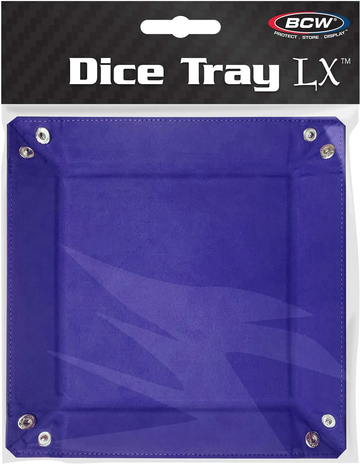 BCW Square Dice Tray – Blue