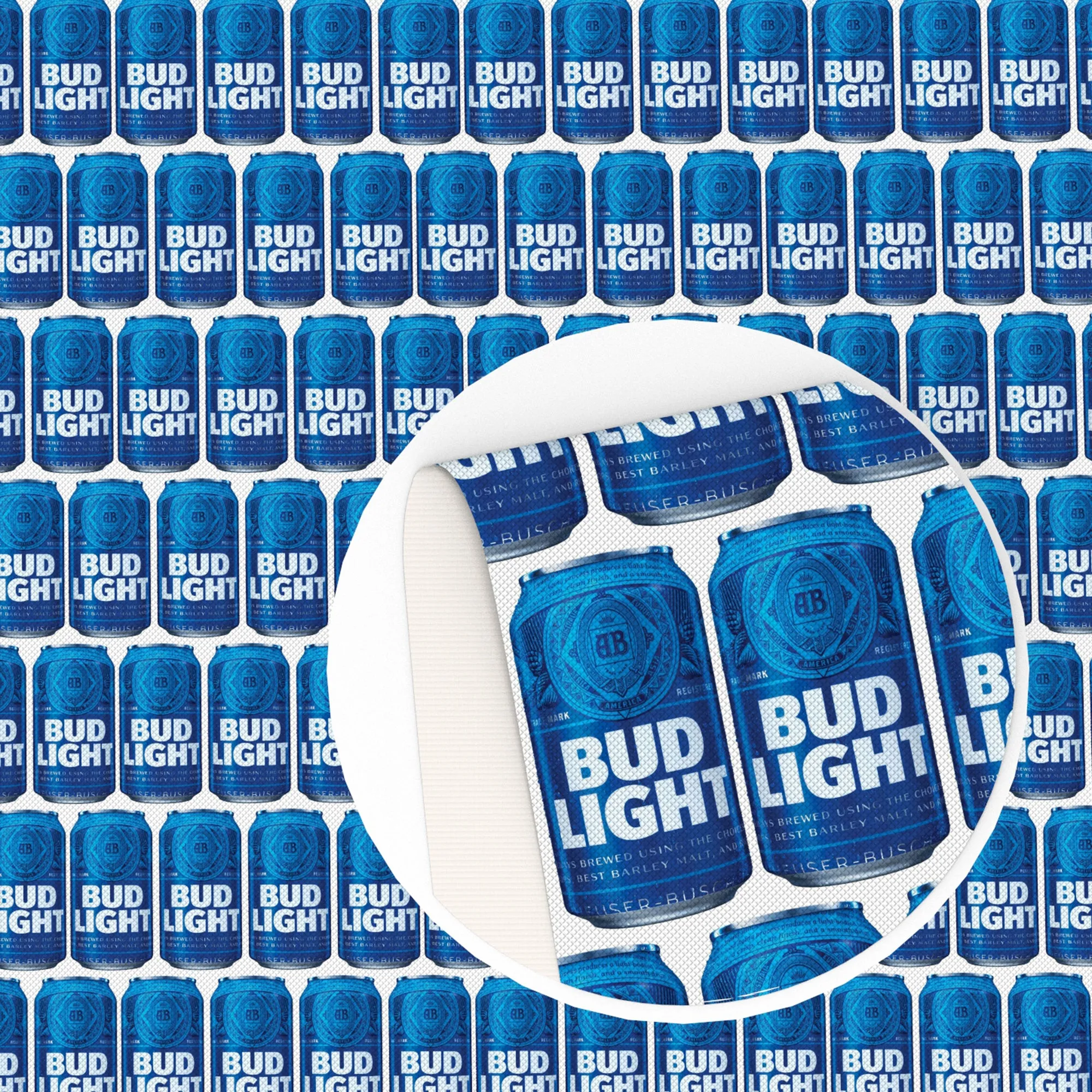 Beer Theme Printed Fabric