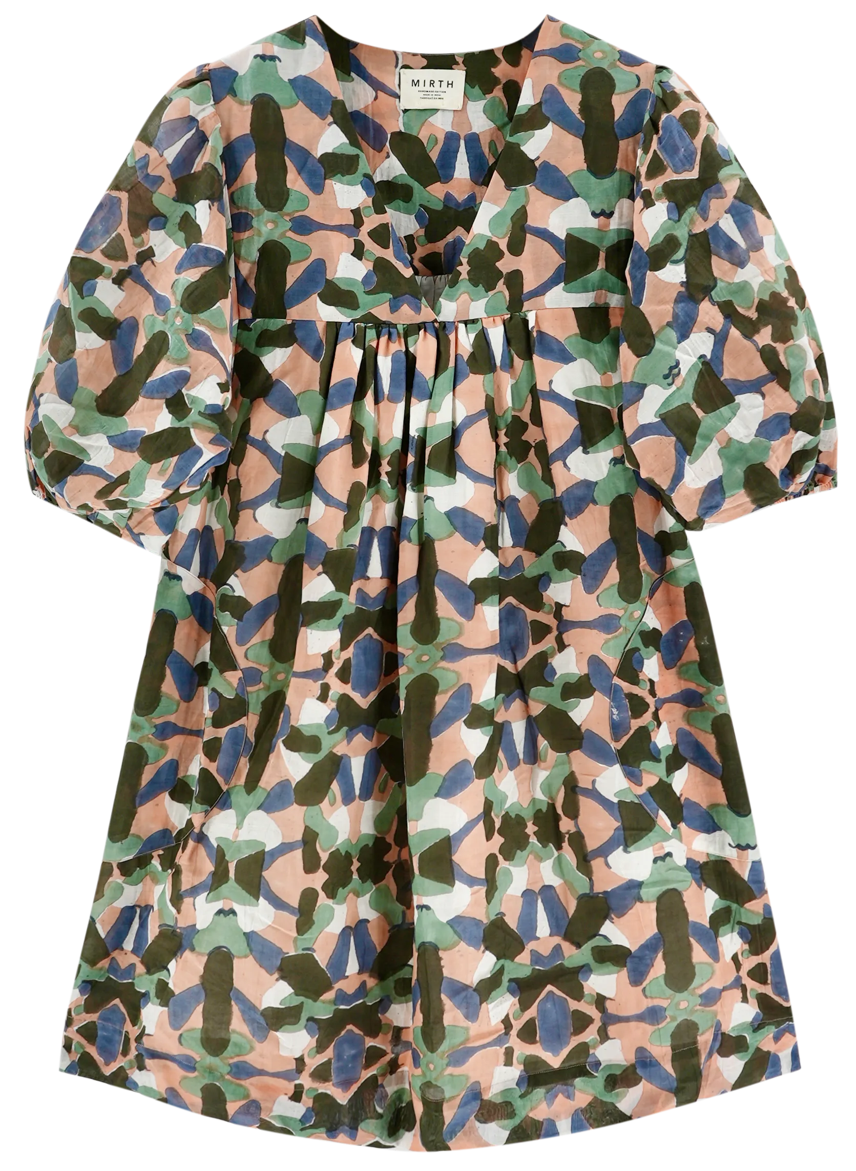 Belem Dress in Calypso in Jamboree