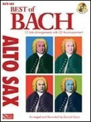 Best of Bach For Saxophone (Book & CD)