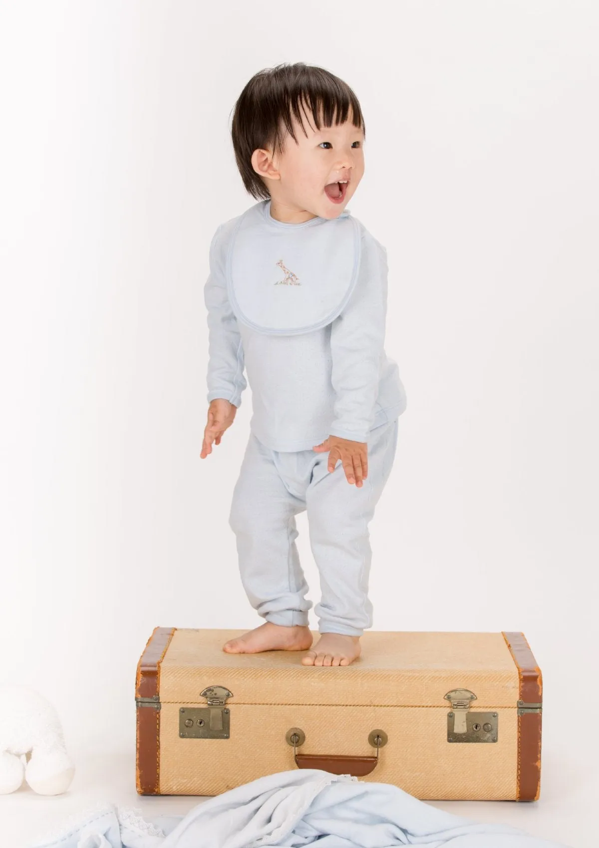 Big Heart Giraffe Playset, Sky Blue