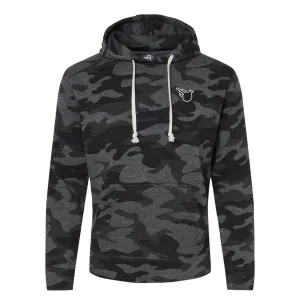 Black Camo Triblend Hoodie