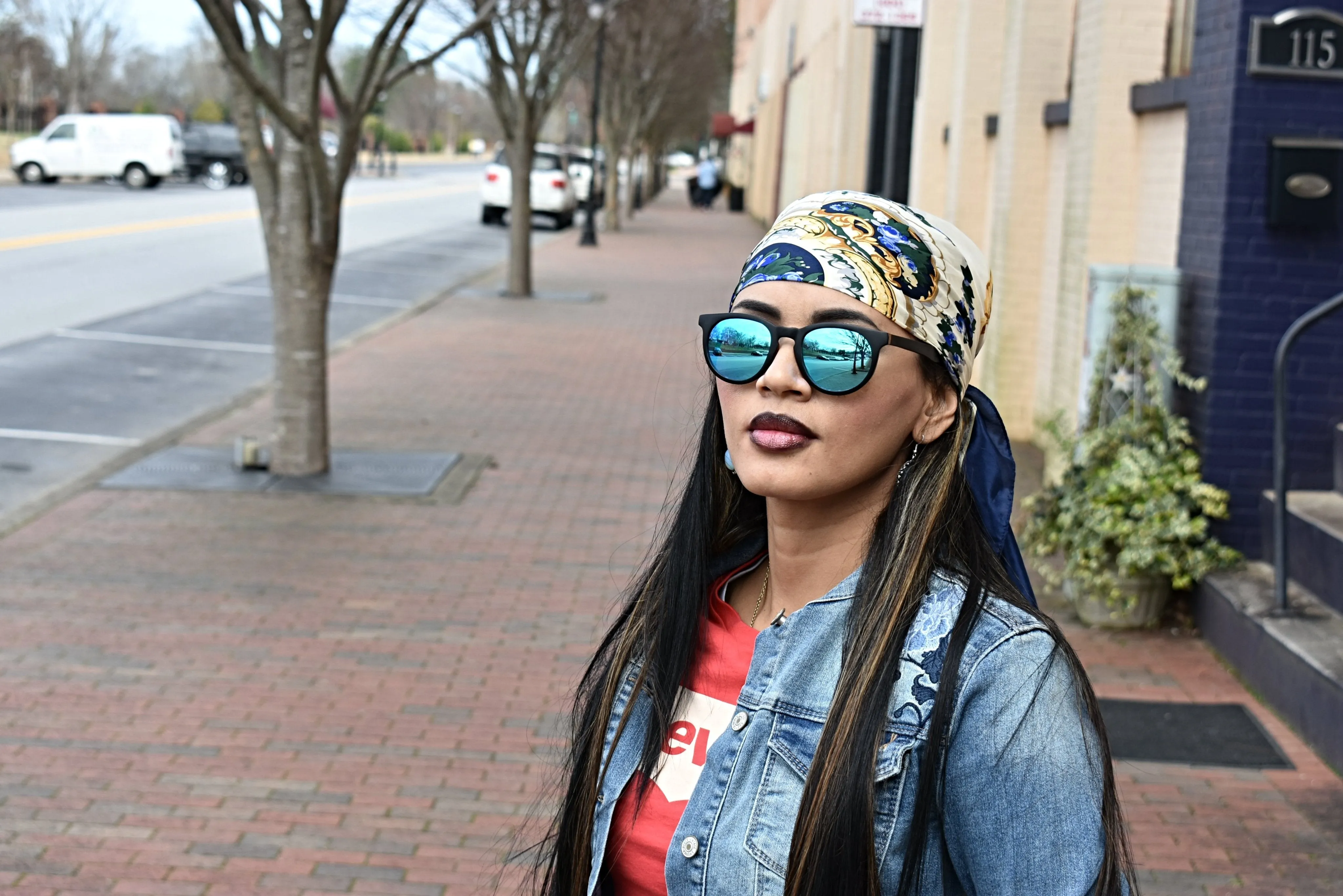 Black Maple Sunglasses Ice Blue Lens - Sari