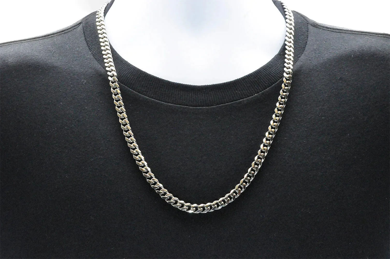 Blackjack Men's SS Curb Link Chain BJS10NW7M
