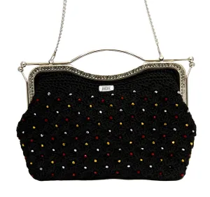 Blackshine Dinner Crochet Bag
