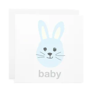 Blue Bunny Card