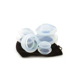 BodyMate Rounded Silicone Cupping Set - 4 Piece