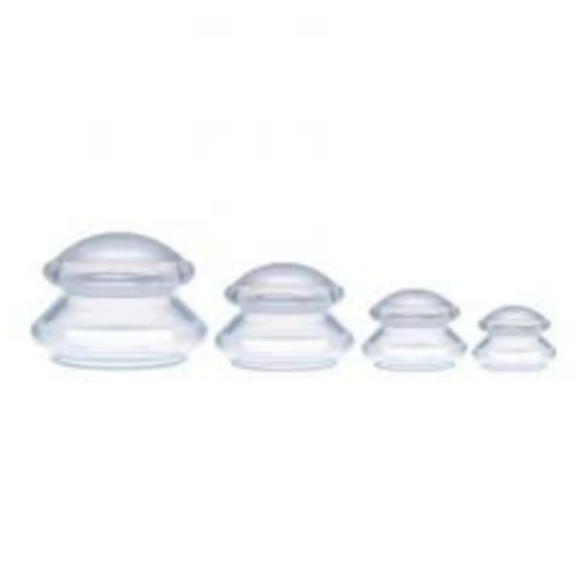 BodyMate Rounded Silicone Cupping Set - 4 Piece