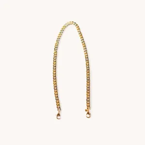 Bold Link Shoulder Chain | Plated Aluminum
