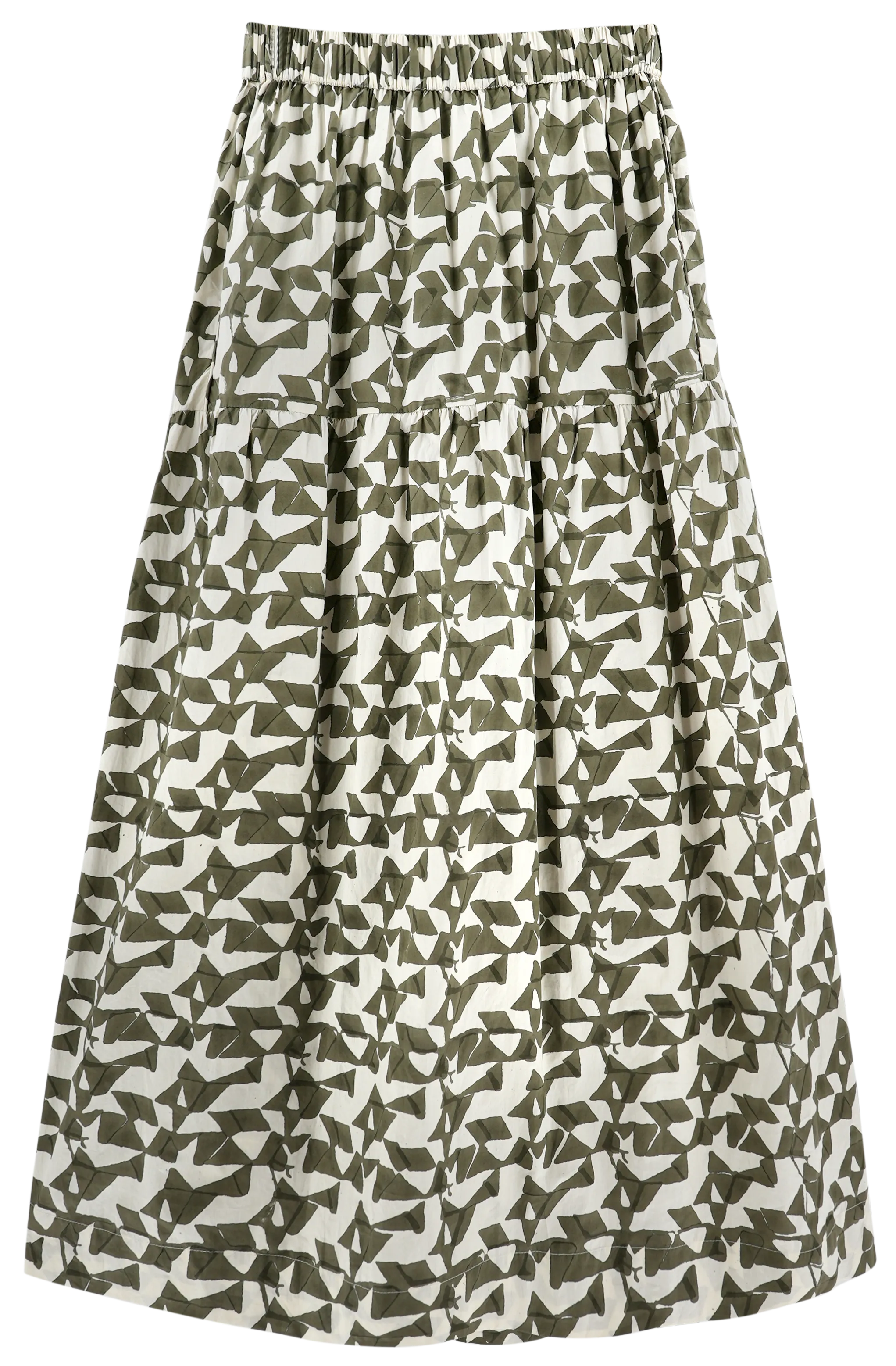 Brighton Skirt in Seaglass in Branch