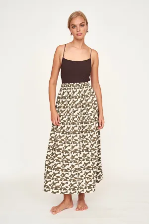 Brighton Skirt in Seaglass in Branch