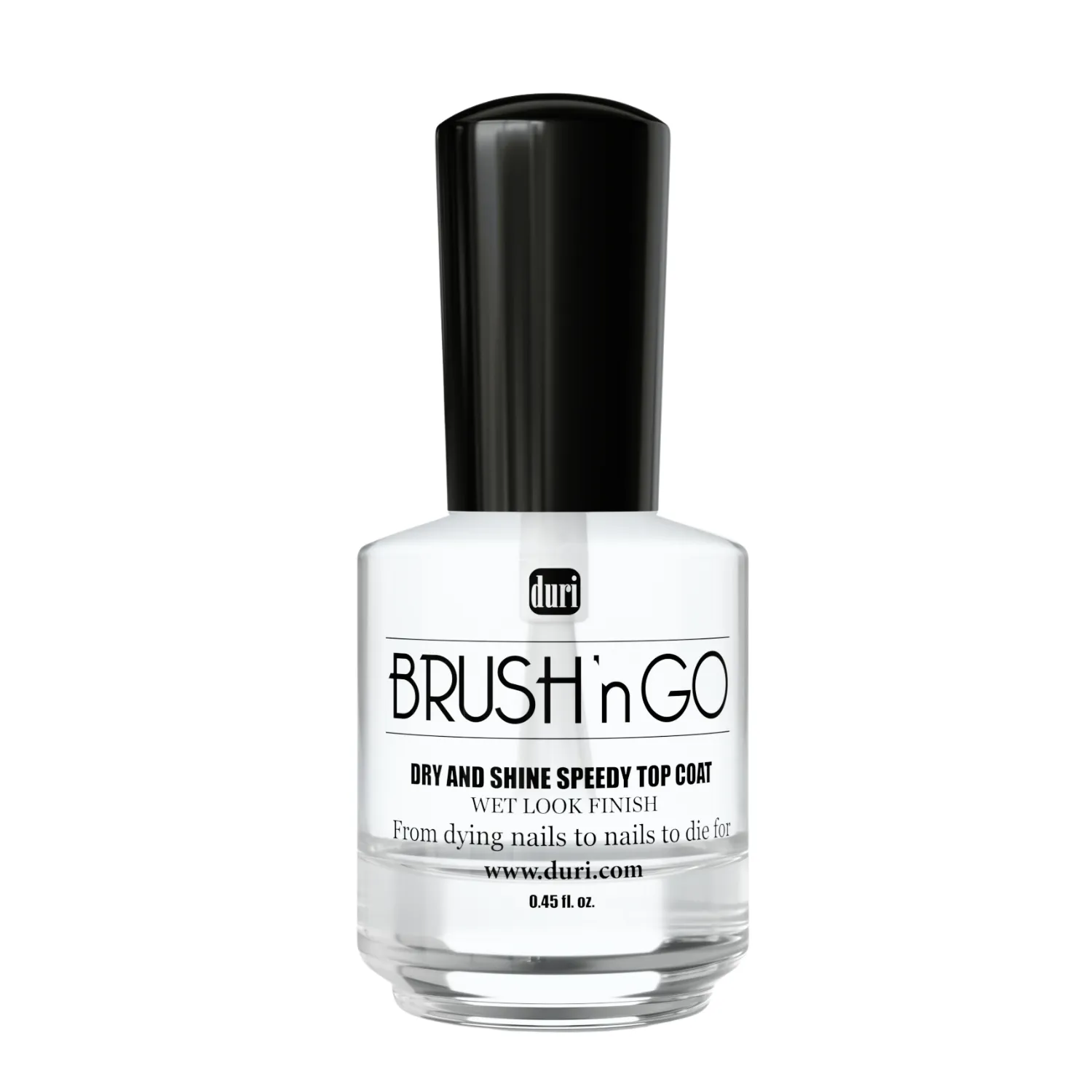 Brush'n GO Dry & Shine Speedy Top Coat, 4 fl.oz.