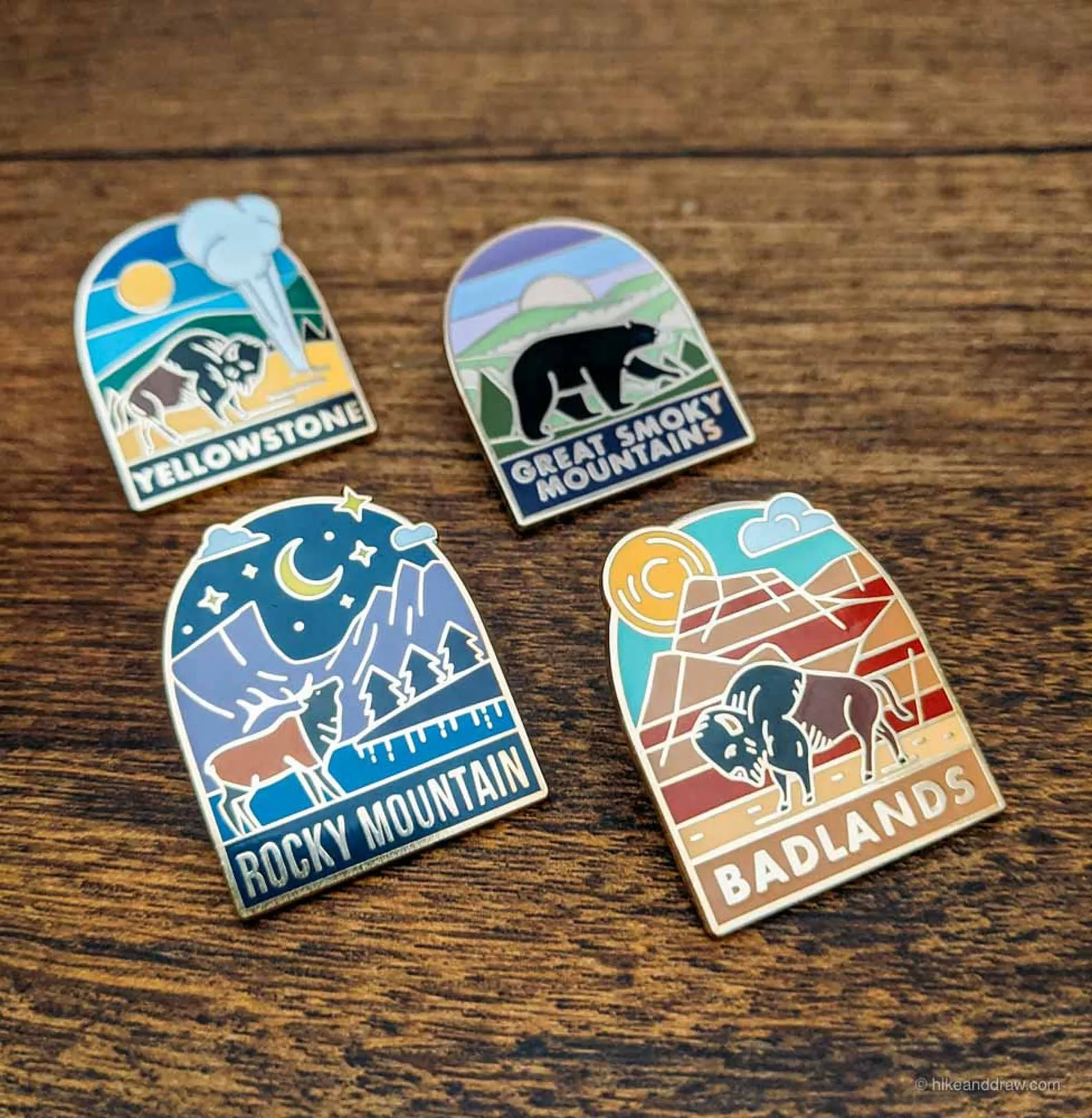 Bryce Canyon National Park Enamel Pin