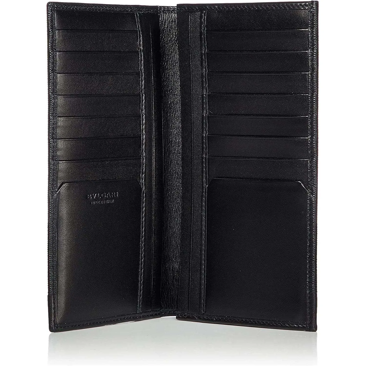 BVLGARI SERPENTI SCAGLIE BLACK MEN WALLET 282852
