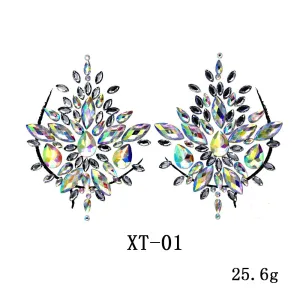 Carnival party chest decoration tattoo stickers