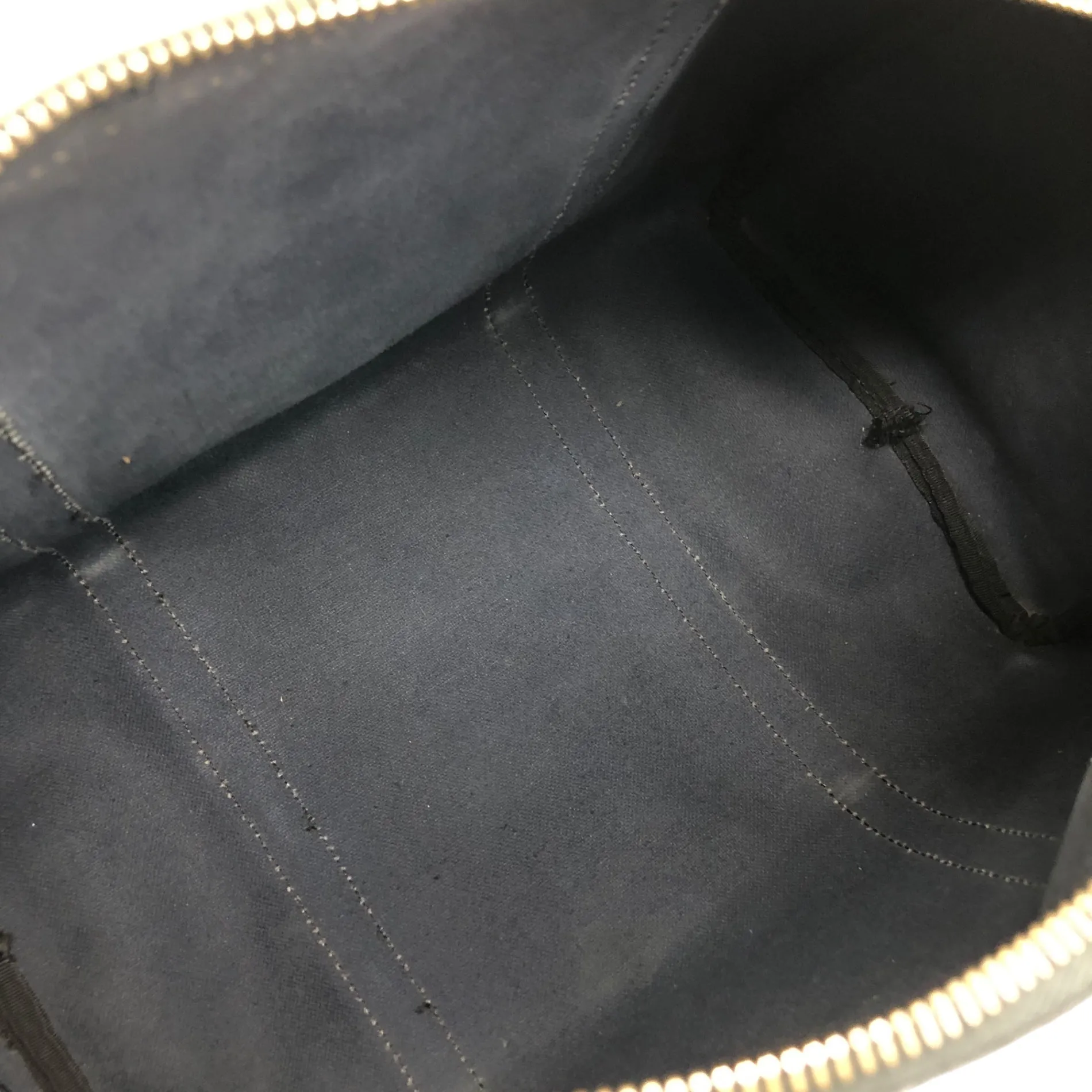 CELINE Macadam Blason Handbag Boston bag Black Vintage w2aj6s