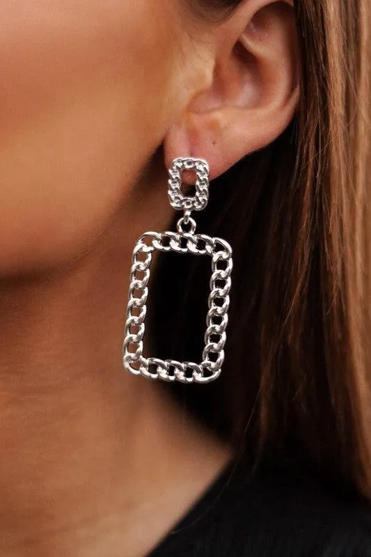 Chain Dangle Earrings