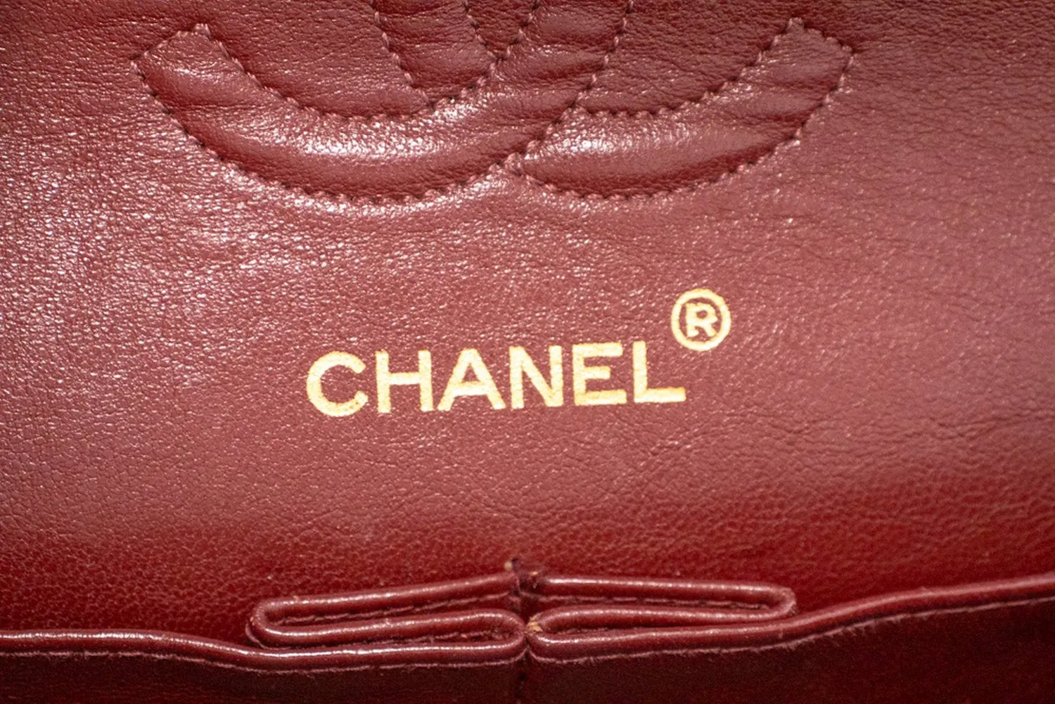 CHANEL Classic Double Flap 9" Chain Shoulder Bag Black Lambskin n10