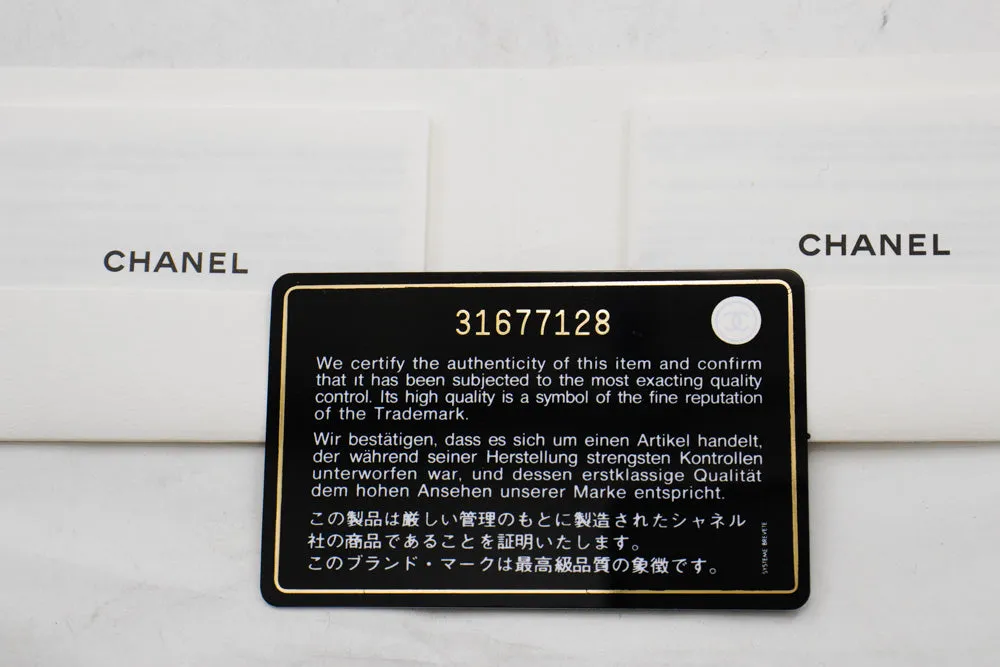 CHANEL Flap Phone Holder With Chain Bag Black Crossbody Clutch j99