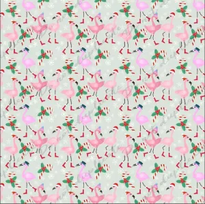 Christmas Flamingo Vinyl
