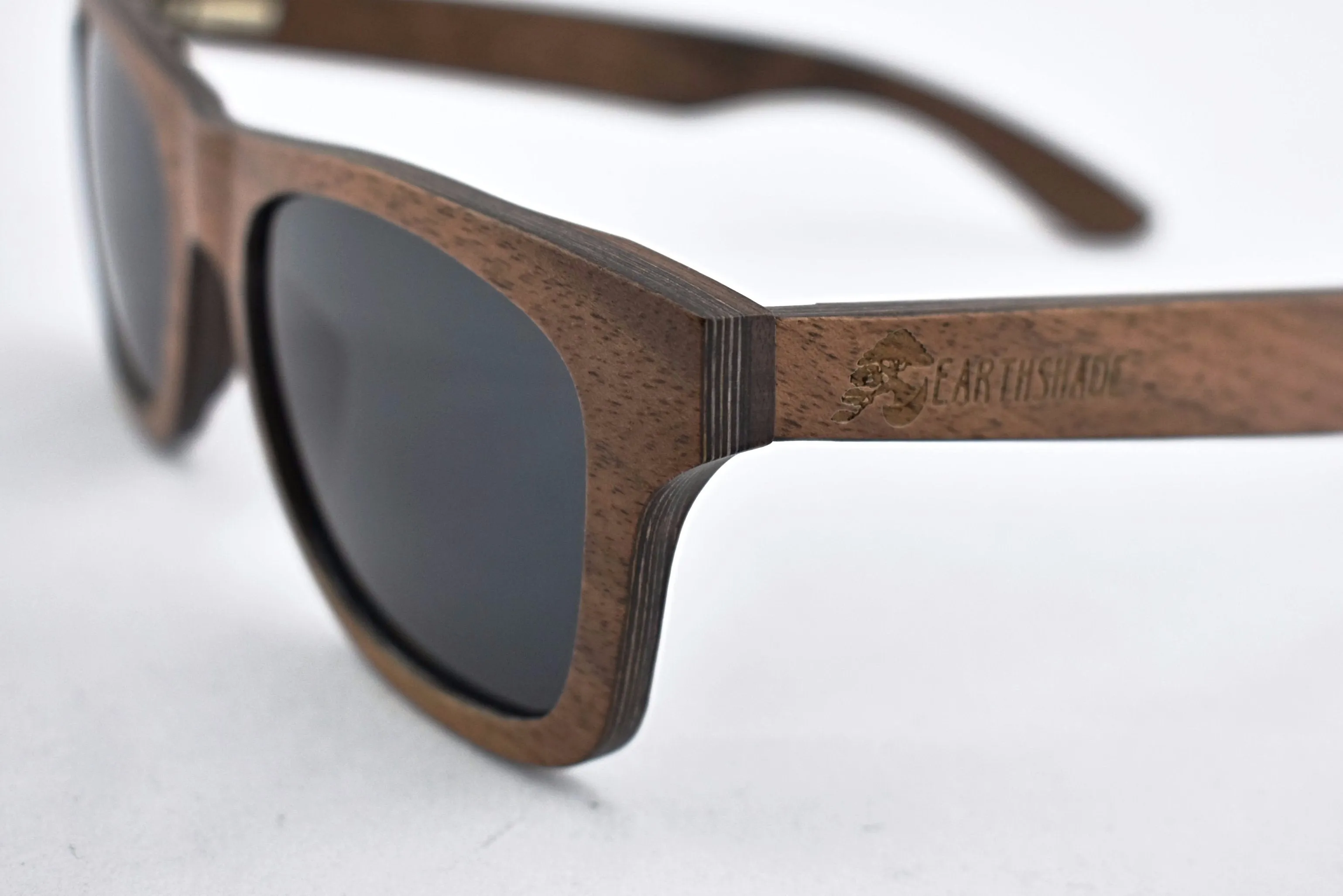 Classic - Dark Walnut Wood Sunglasses