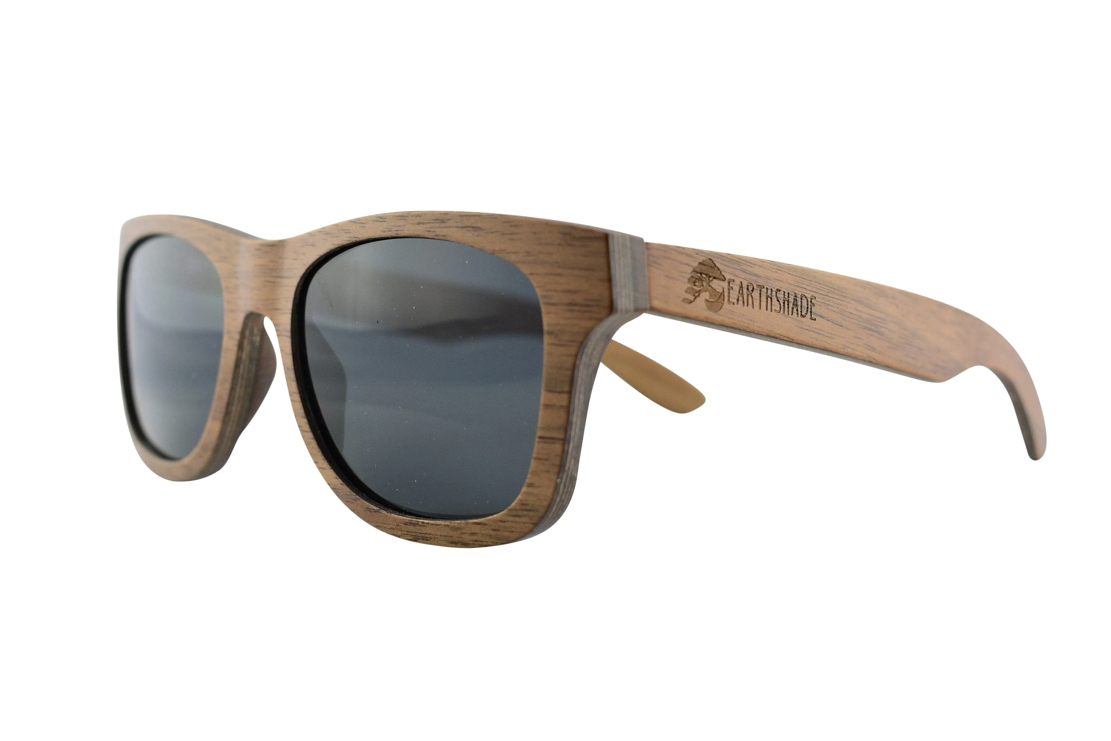 Classic - Dark Walnut Wood Sunglasses