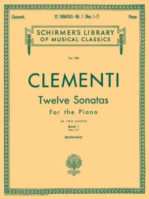 Clementi, 12 Sonatas - Book 1 (Nos. 1-7) for Piano