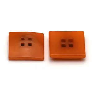 Corozo Button Apricot