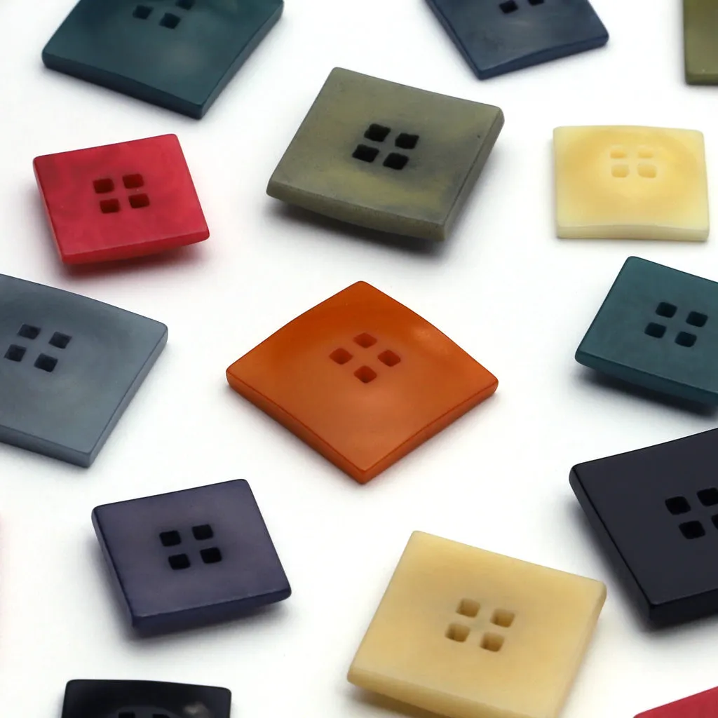 Corozo Button Blut Gray