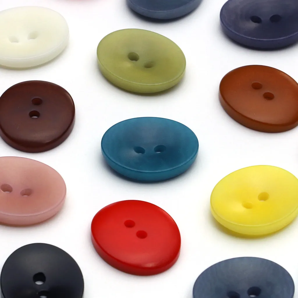 Corozo Button Red