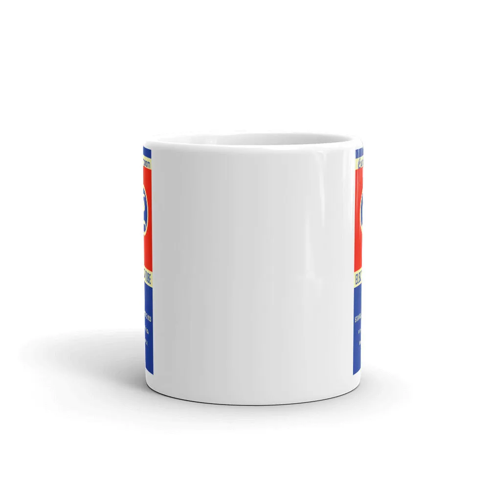 Cunningham Electron Tube White glossy mug
