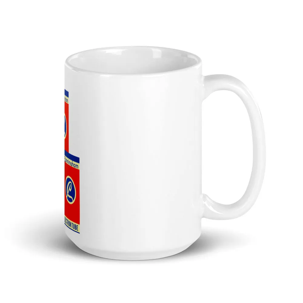 Cunningham Electron Tube White glossy mug