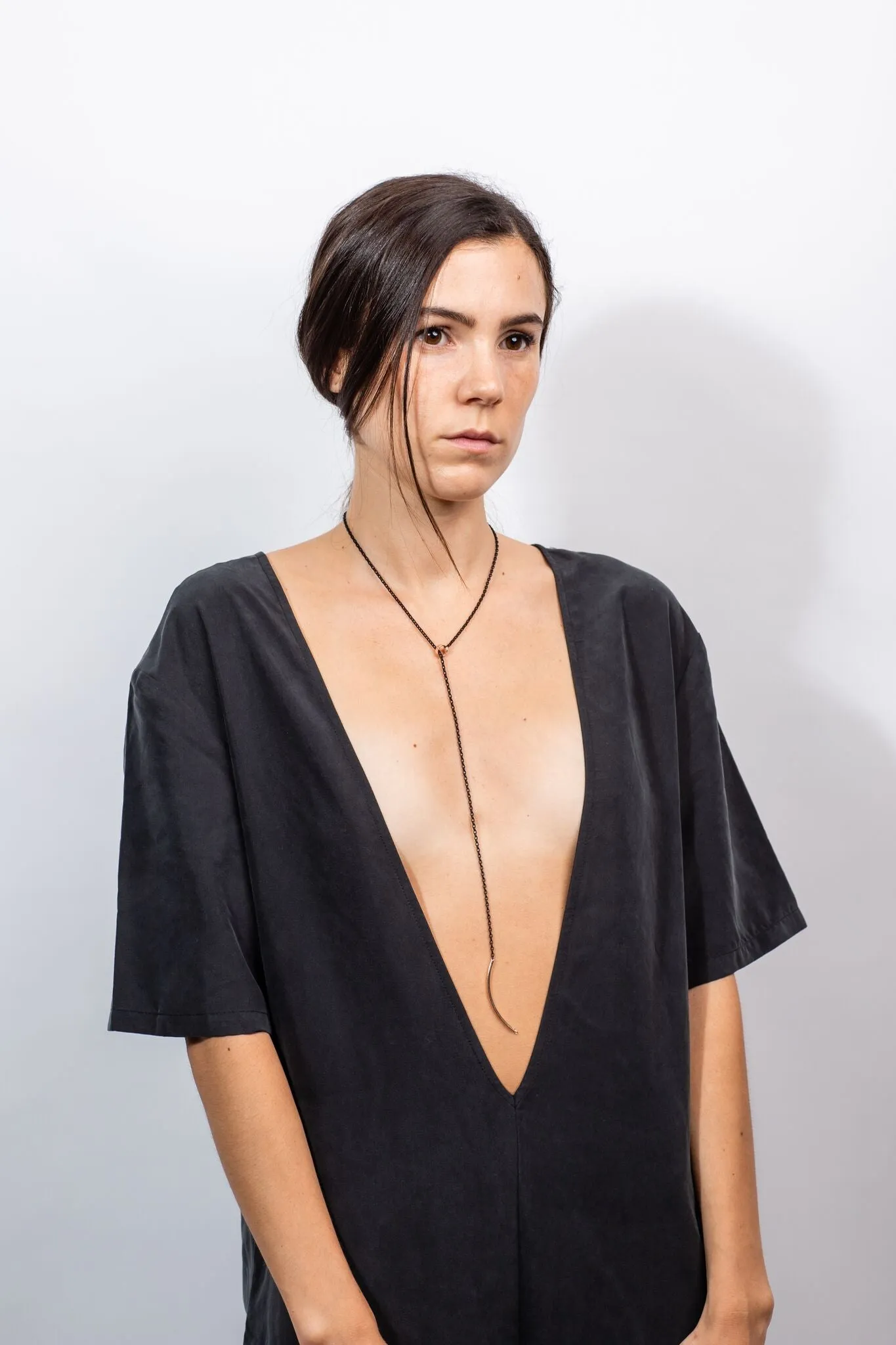 Curved Bar Lariat