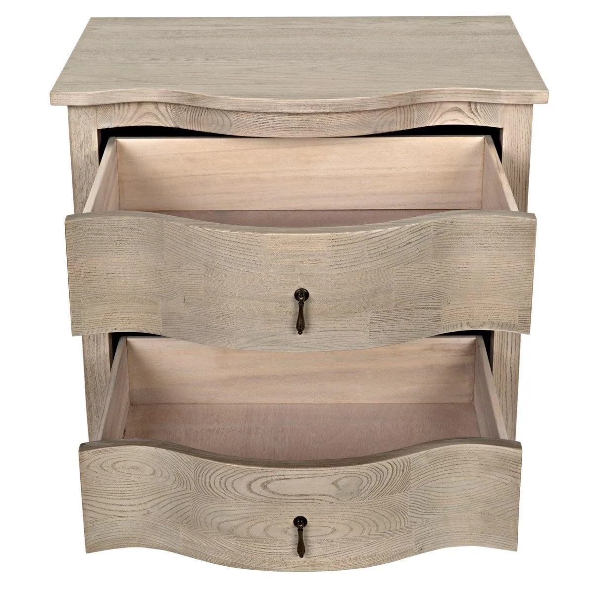 Curved Front Side Table