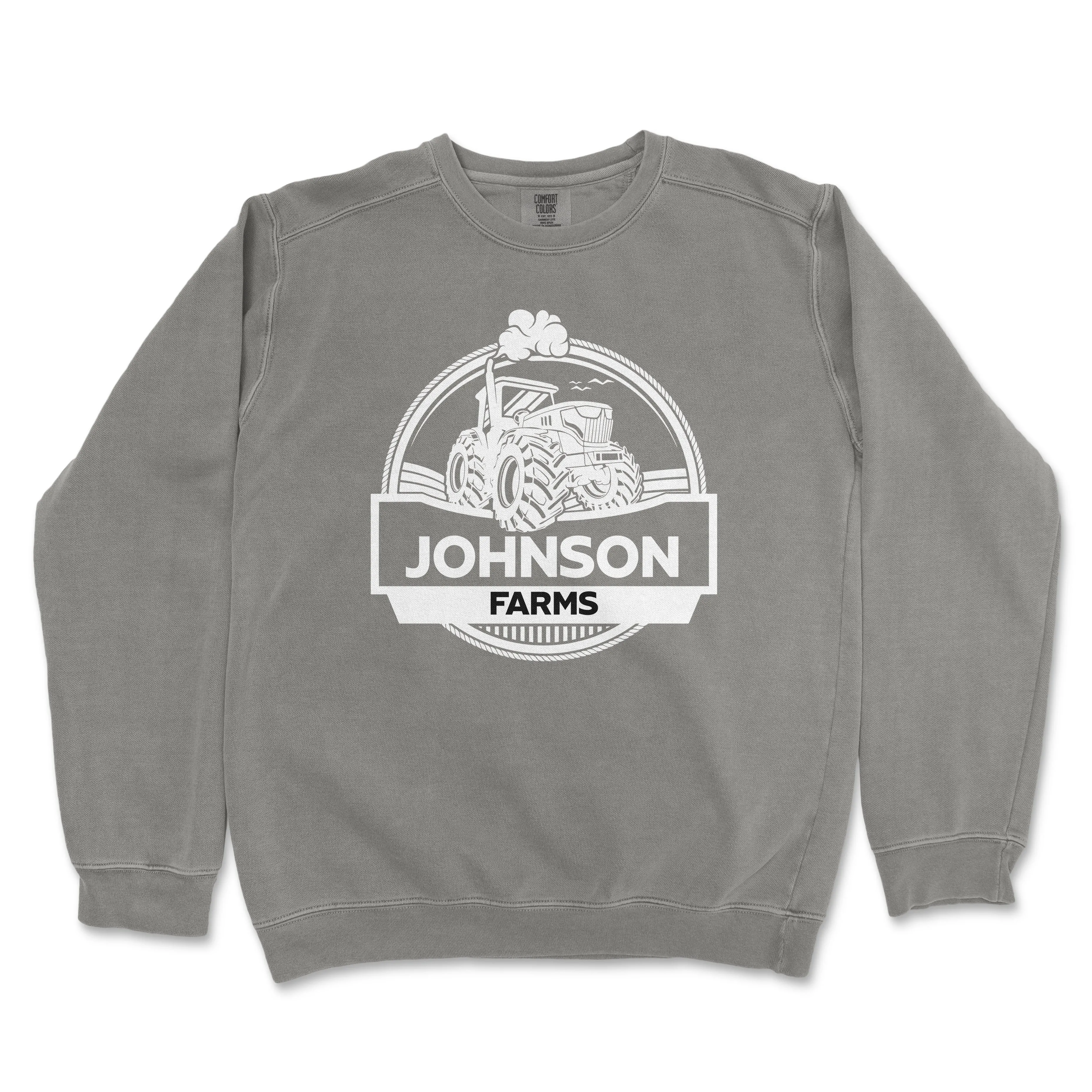 CUSTOM FARM TRACTOR PREMIUM SWEATSHIRT F2