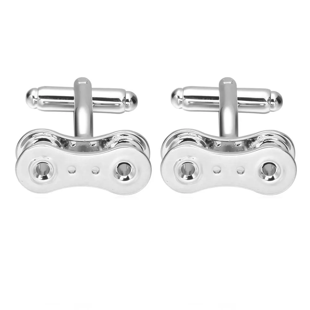 Cycolinks Bicycle Chain Link Cuff-links BOGOF
