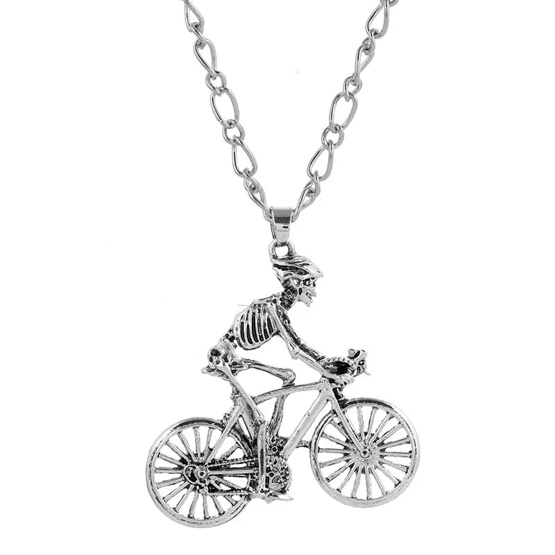 Cycolinks Skeleton Biker Necklace BOGOF