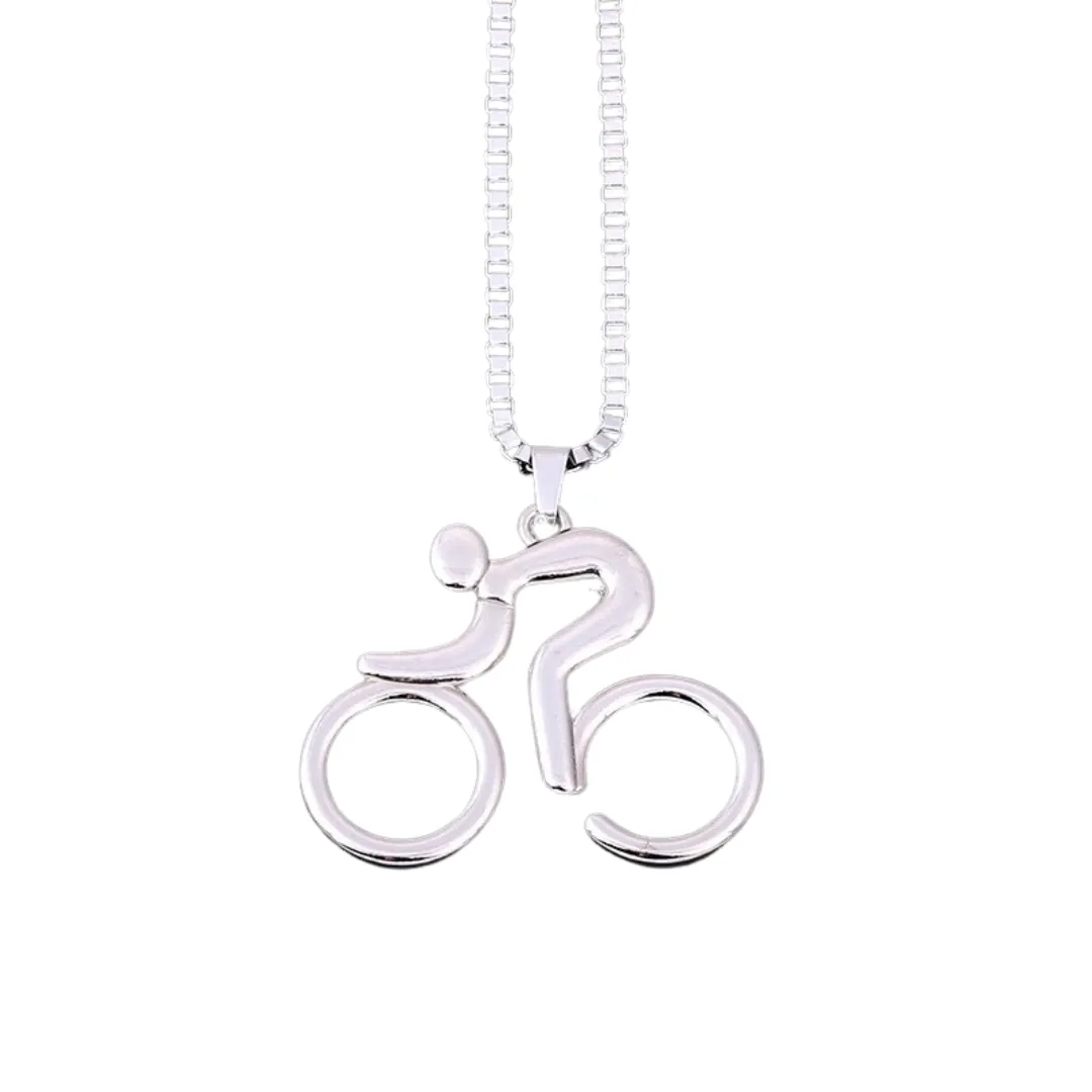 Cycolinks Stainless Steel Cycling Necklace