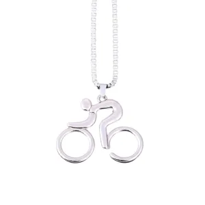 Cycolinks Stainless Steel Cycling Necklace