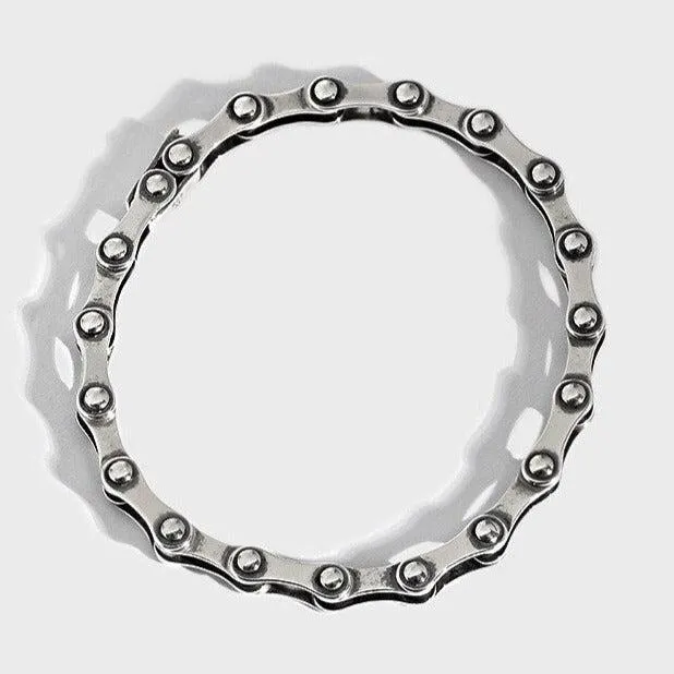 Cycolinks Subtle 925 Sterling Silver Bike Chain Bracelet 4.8mm